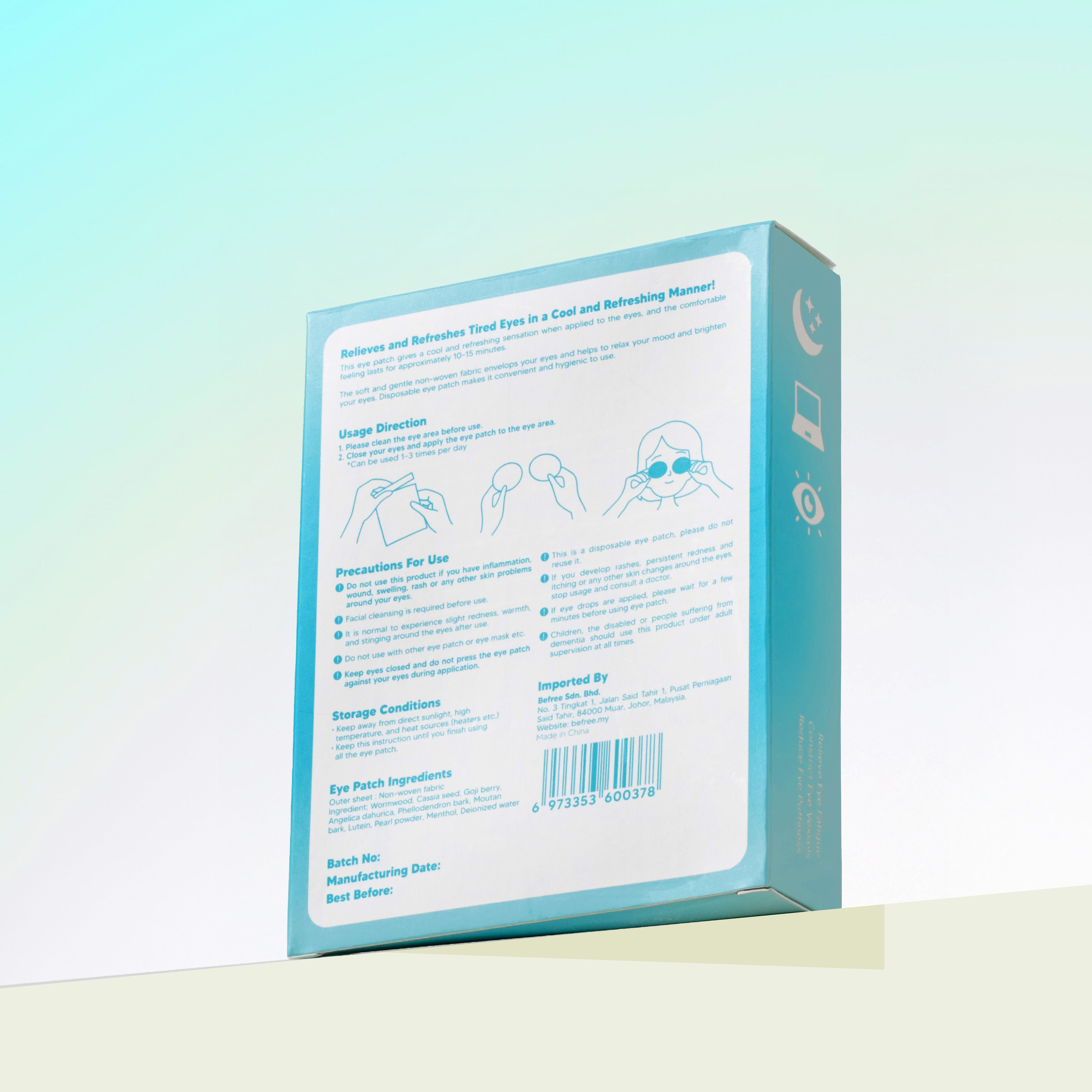 BeSeen Cooling Eye Patch
