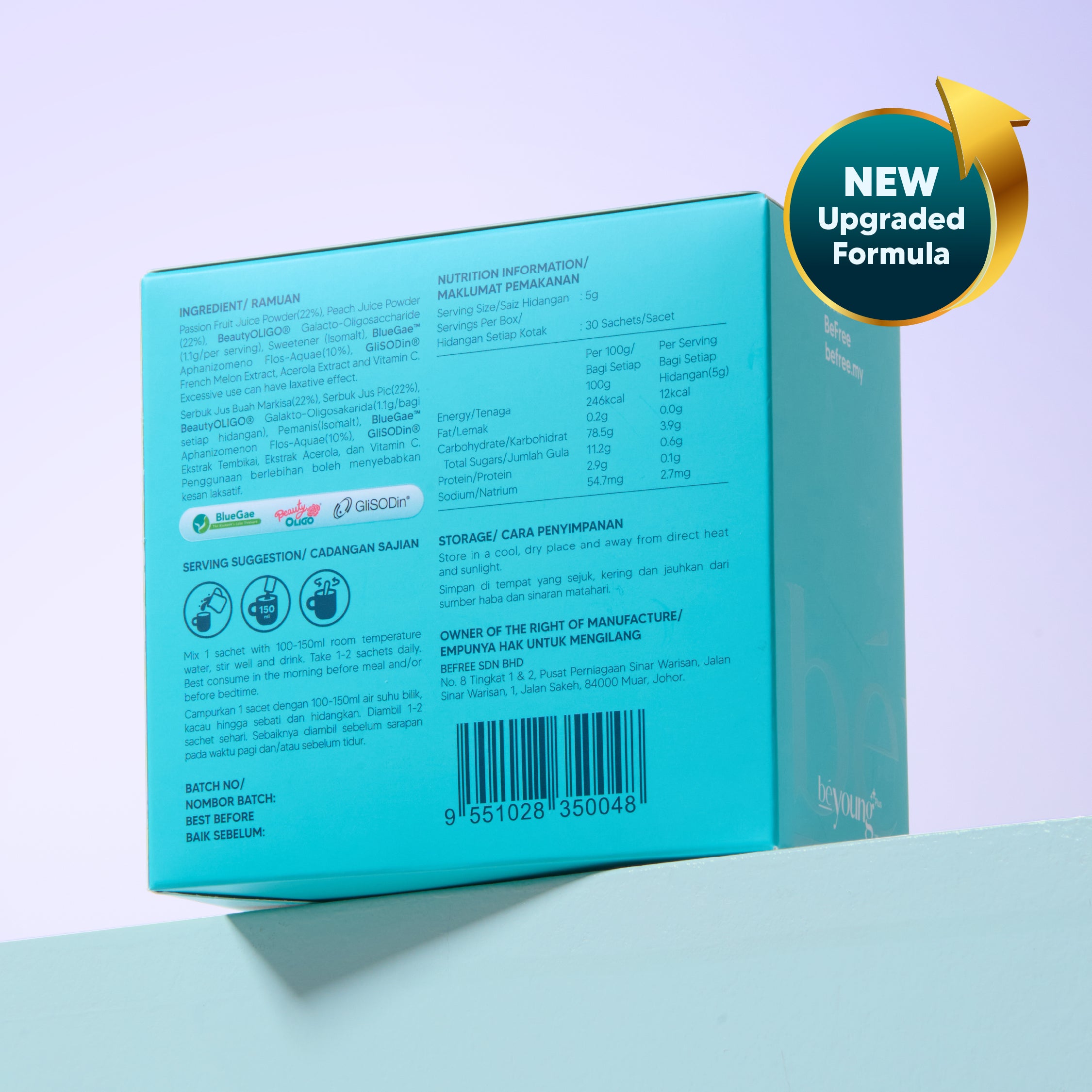 BeYoung Gut-Brain-Skin Booster