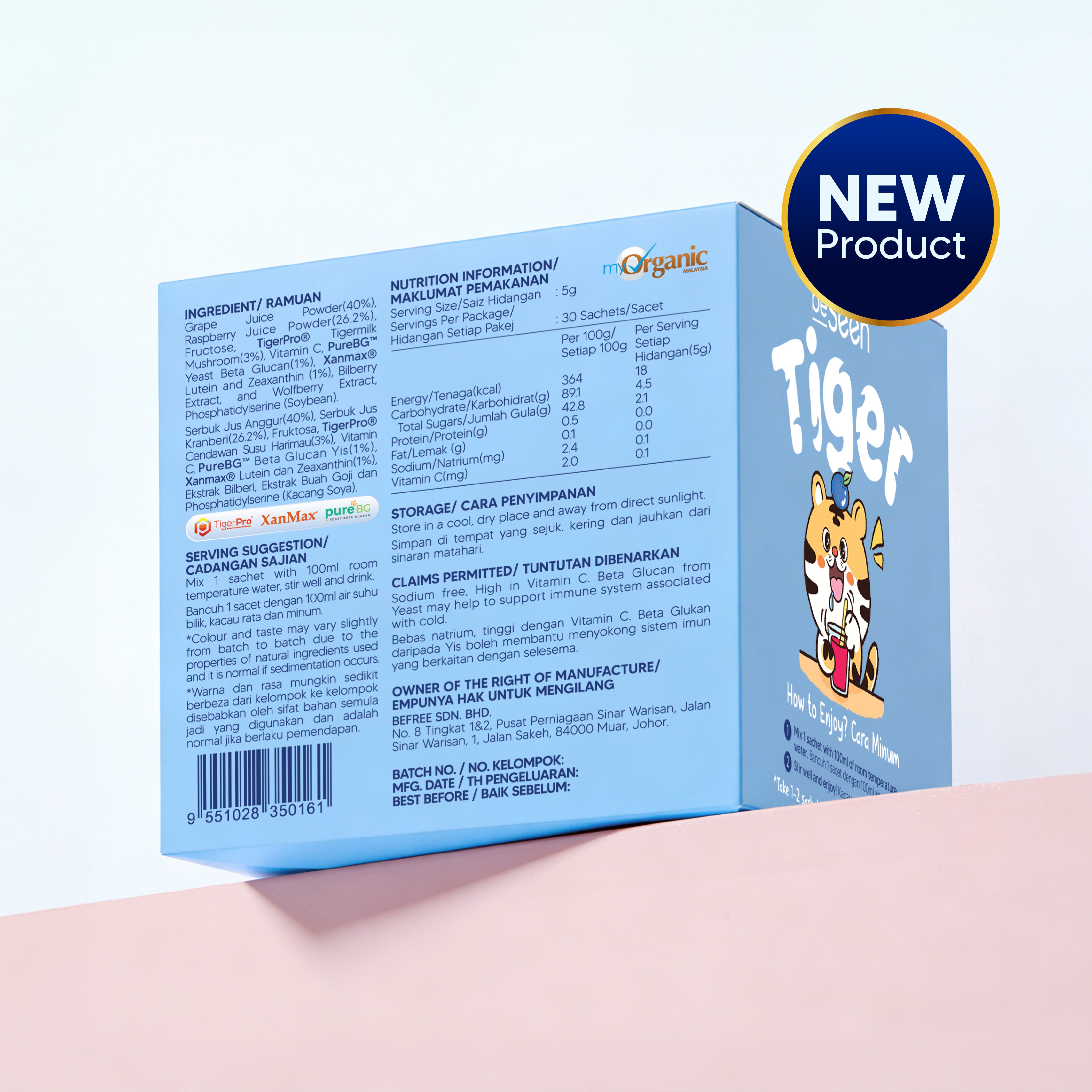 BeSeen Tiger Eye-Immunity Booster