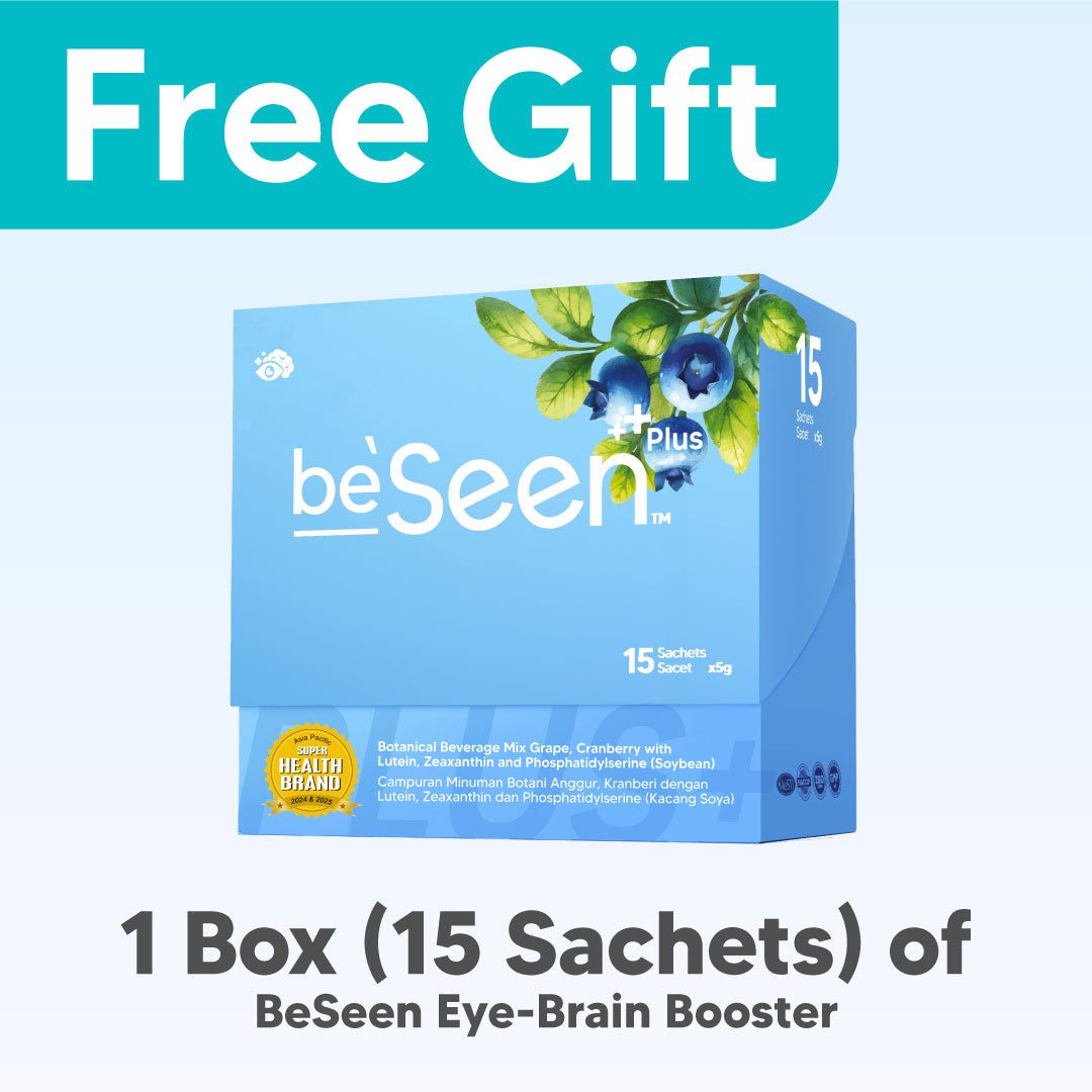 [Free Gift] 1 box (15 Sachets) of BeSeen Eye-Brain Booster MY