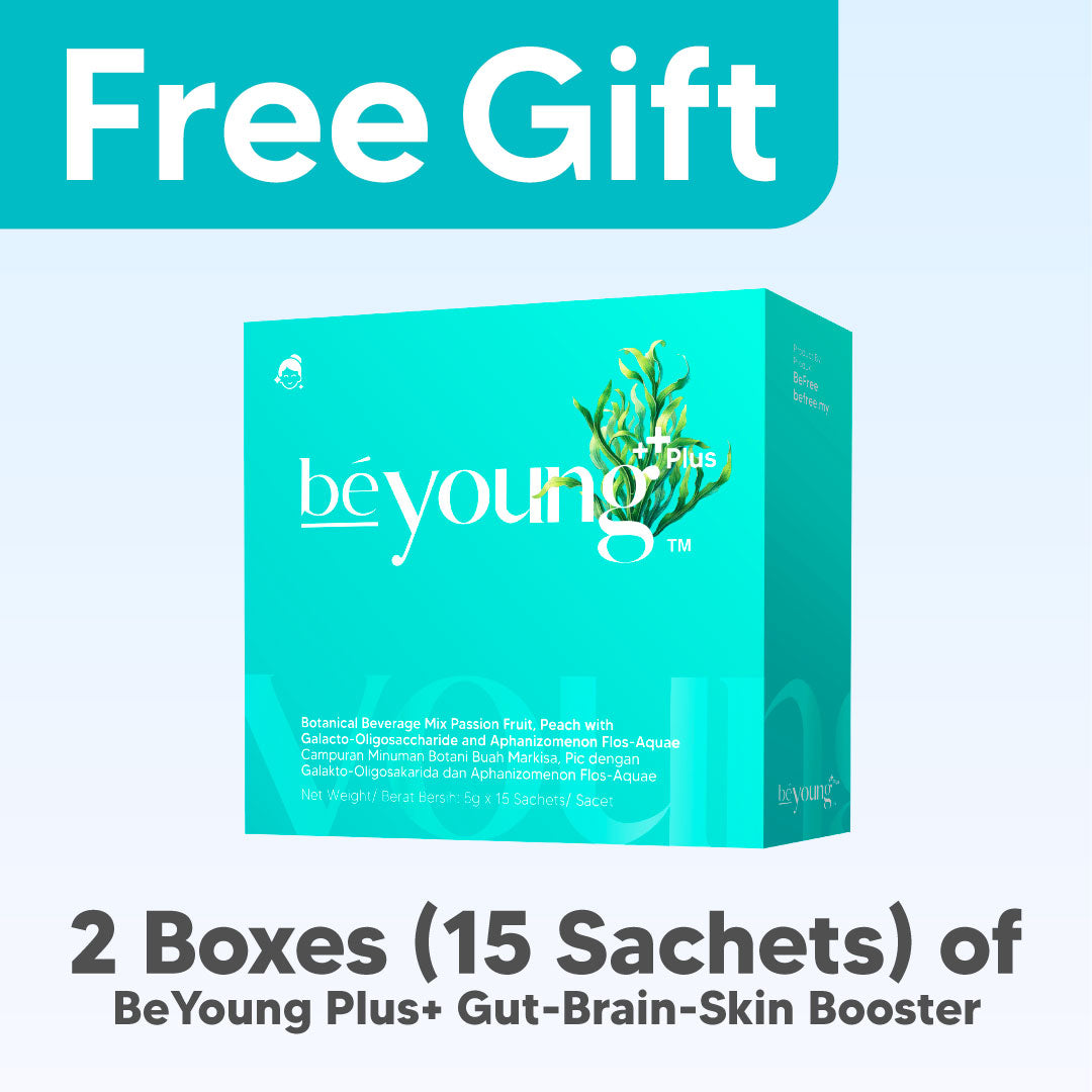[Free Gift] 2 Box (15 Sachets) of BeYoung Gut-Brain-Skin Booster MY