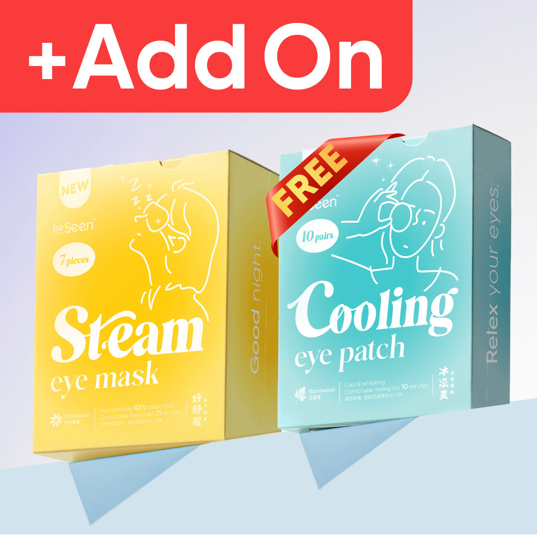 [+Add on] 2 Box of BeSeen Steam Eye Mask MY