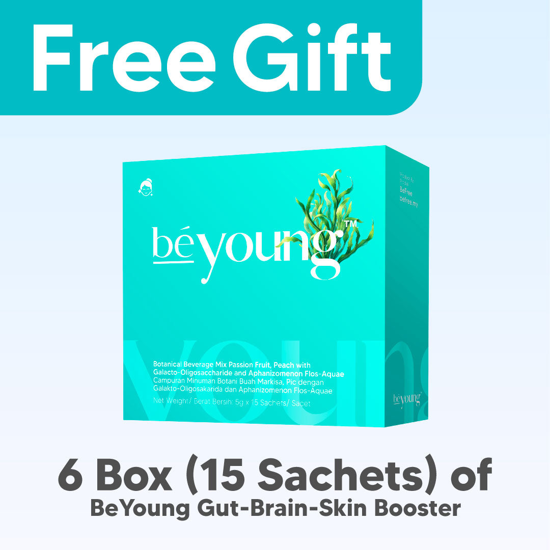 [Free Gift] 5 Box (15 Sachets) of BeYoung Gut-Brain-Skin Booster MY