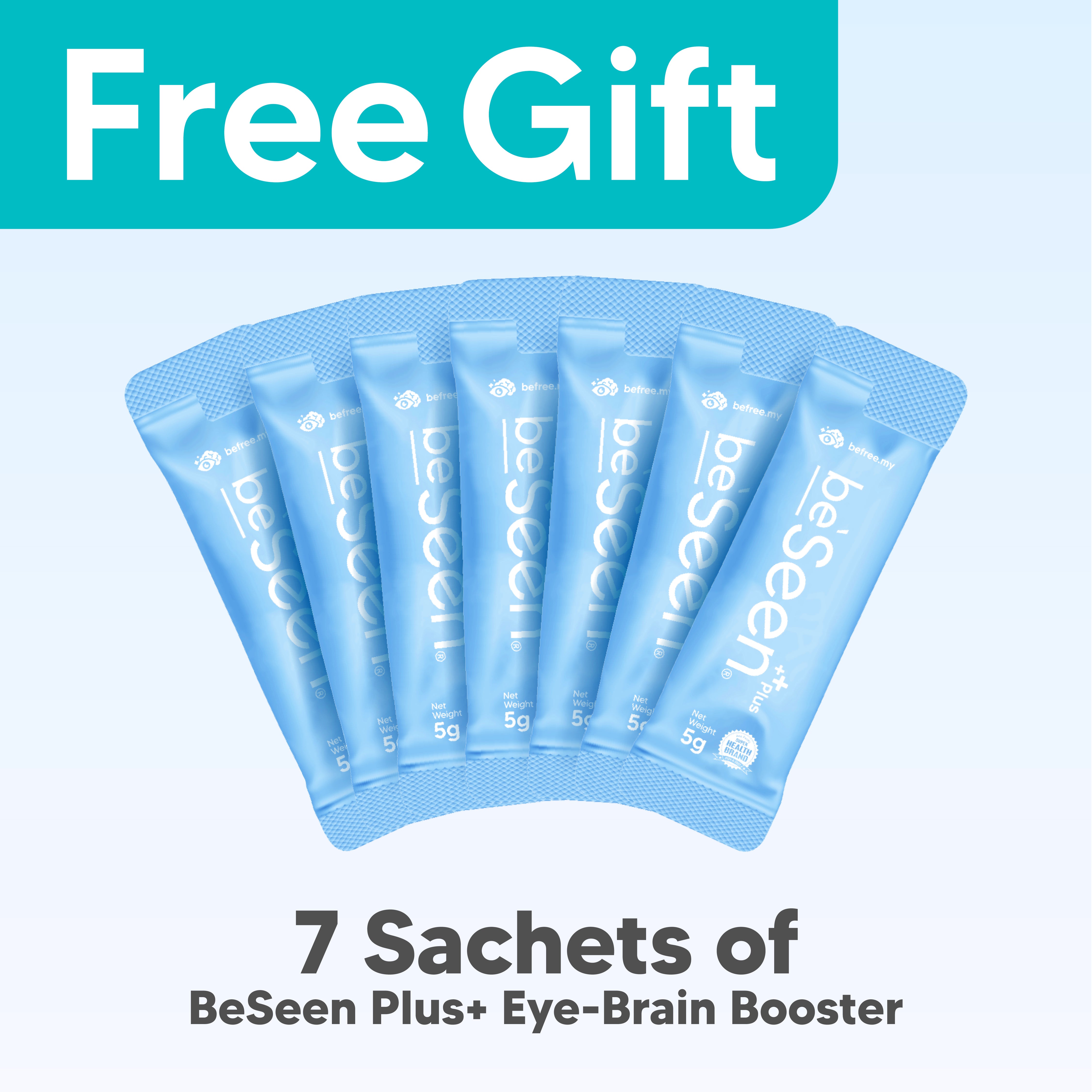 [Free Gift] 7 Sachets of BeSeen Eye-Brain Booster MY