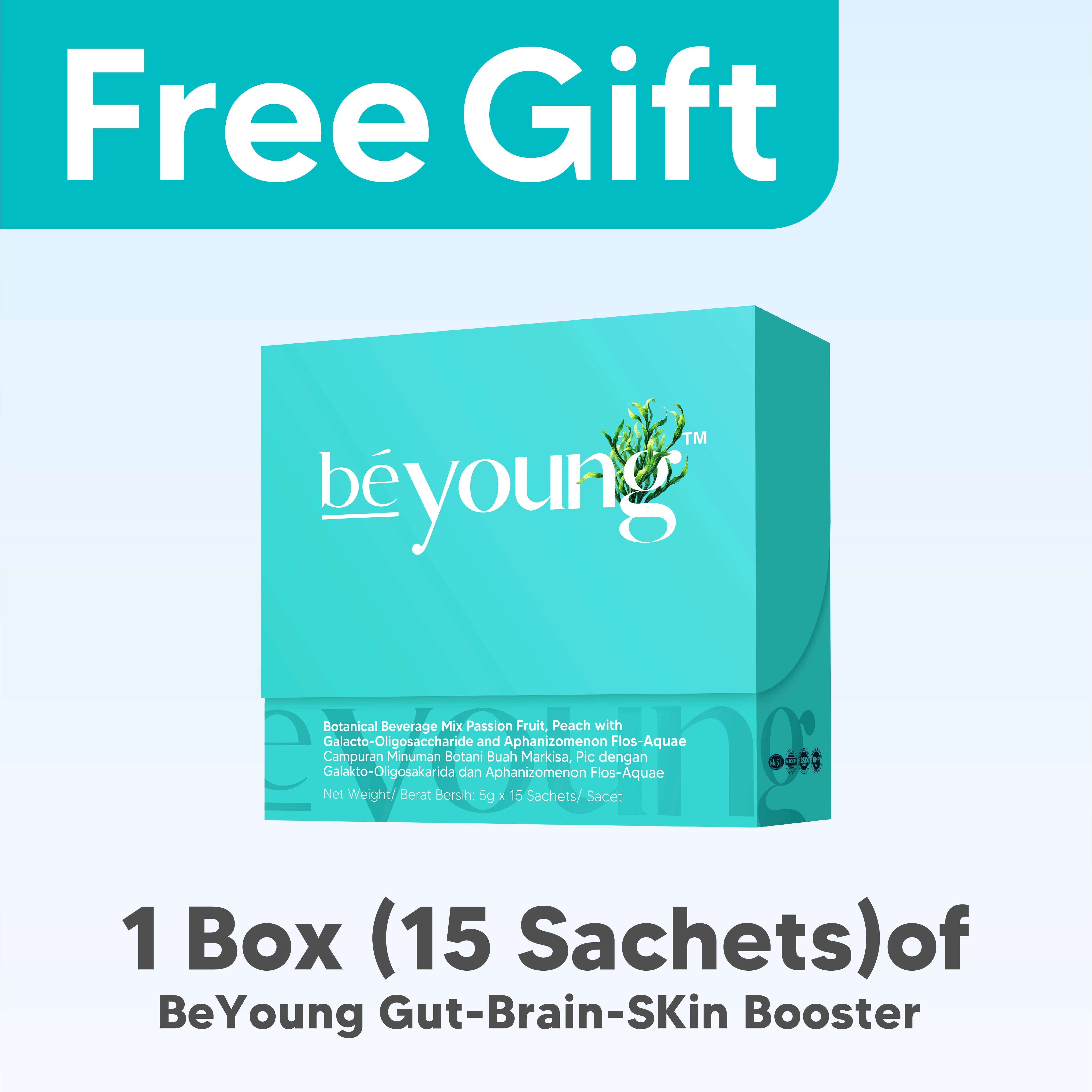 [Free Gift] 3 Box (30 Sachets) of BeYoung Gut-Brain-Skin Booster SG