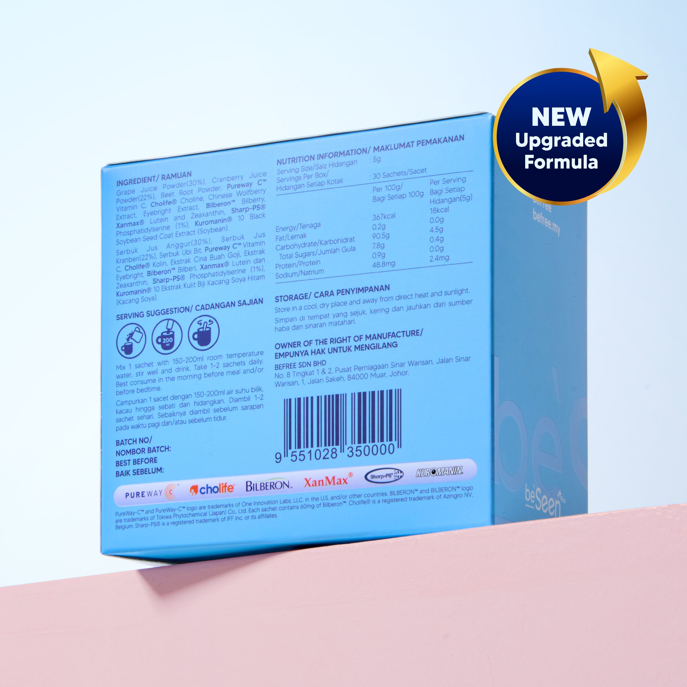 BeSeen Plus+ Eye-Brain Booster
