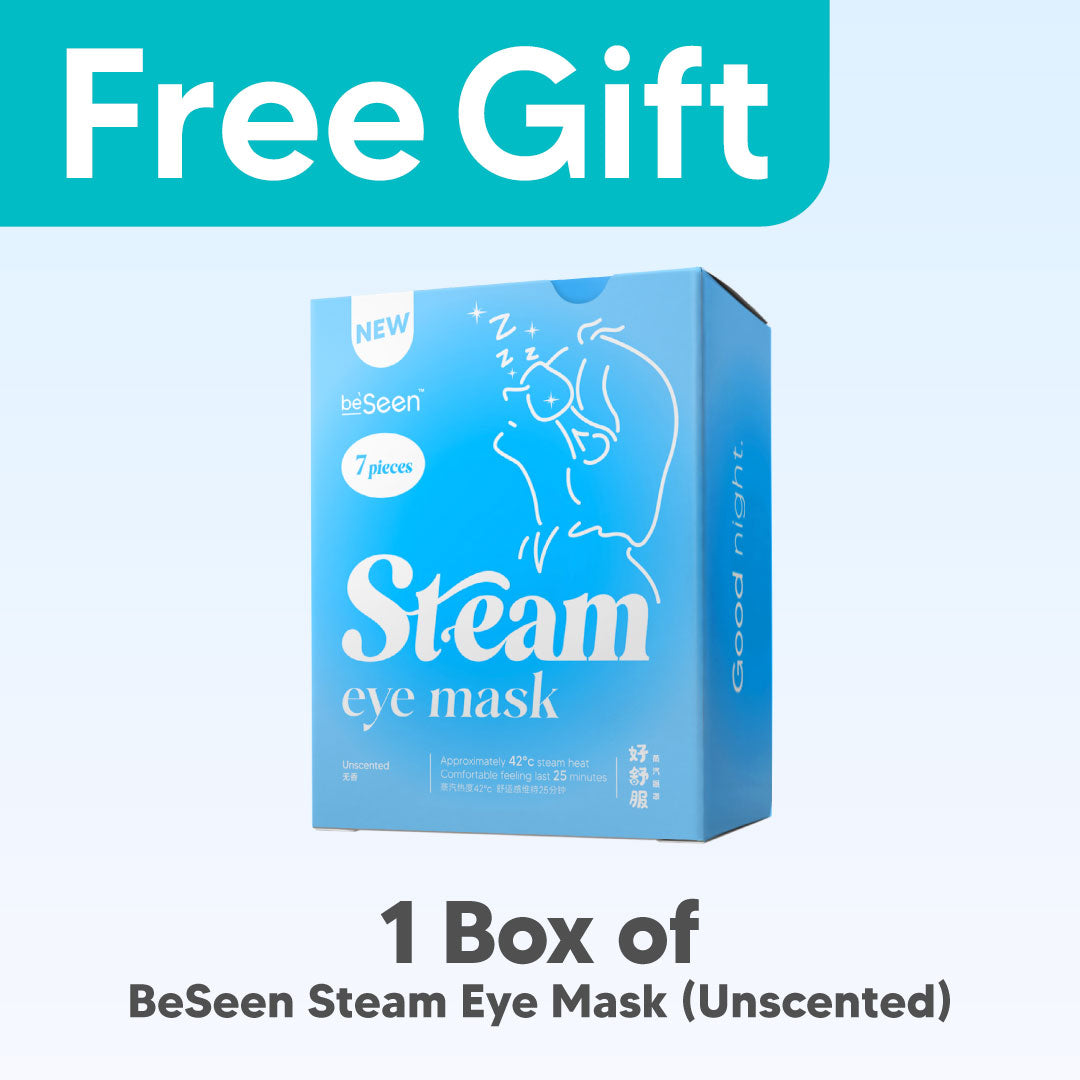 [Free Gift] 1 Box of BeSeen Steam Eye Mask (Unscented) SG